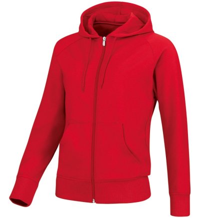 Куртка с капюшоном Jako Hooded Jacket Team 6833-01 детская цвет: красный