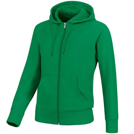 Куртка с капюшоном Jako Hooded Jacket Team 6833-06 детская цвет: зеленый