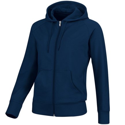 Куртка с капюшоном Jako Hooded Jacket Team 6833-09 детская цвет: темно-синий