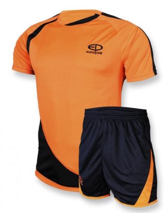 Футбольная форма Europaw mod № 002 оранжево-черная