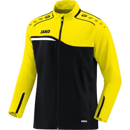Презентаційна куртка Jako Presentation Jackets Competition 2.0 9818-03 дитяча колір: чорний/жовтий