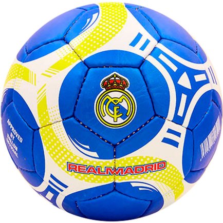 Мяч футбольный Real Madrid размер 5 цвет: синий/белый/желтый