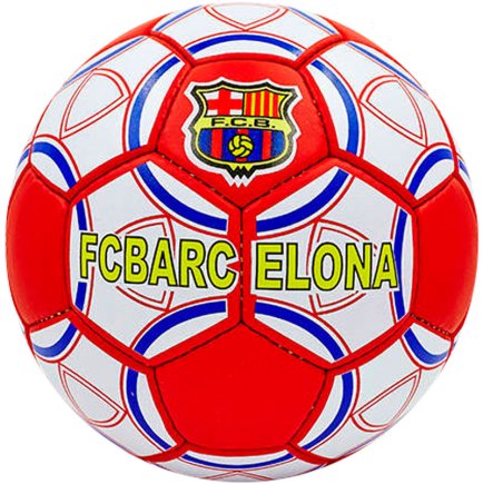 Мяч футбольный Barcelona размер 5 цвет: красный/белый/синий