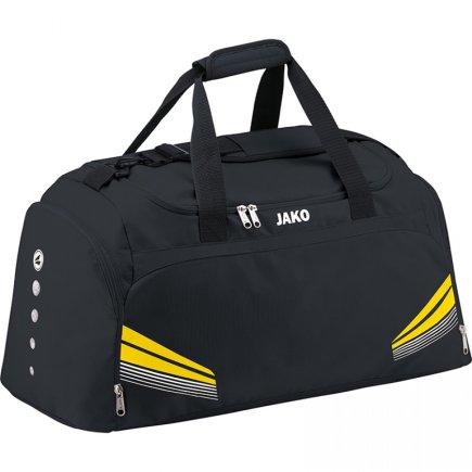 Сумка спортивная Jako Sports Bag Mid Pro 1940-03-1 детская цвет: черный/желтый