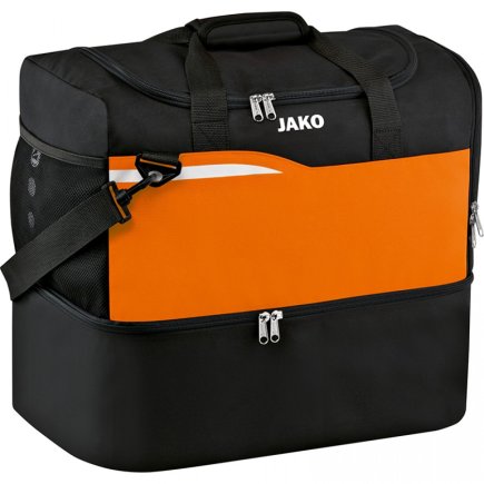 Сумка спортивна Jako Sports Bag Competition 2.0 підліткова колір: чорний/помаранчевий