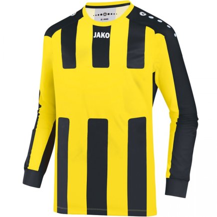 Олимпийка тренировочная Jako Jersey Milan L/S 4343-03 цвет: желтый/черный