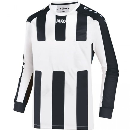 Олимпийка тренировочная Jako Jersey Milan L/S 4343-08 цвет: белый/черный