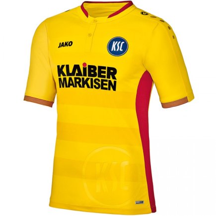 Футболка Jako Karlsruher SC Ausweich KA KA4216I-03 цвет: желтый
