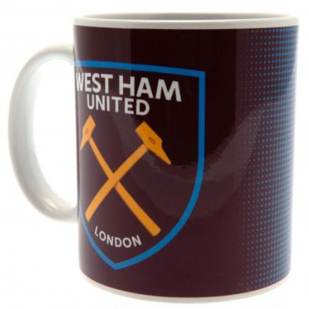 Кружка керамическая West Ham United F.C. Mug FD (Вест Хэм Юнайтед) 300 мл