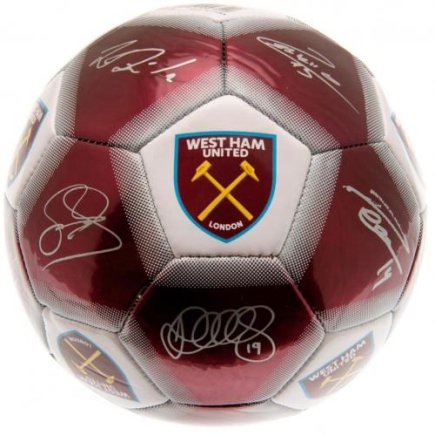 М'яч сувенірний Вест Хем Юнайтед (West Ham United F.C.) розмір 5