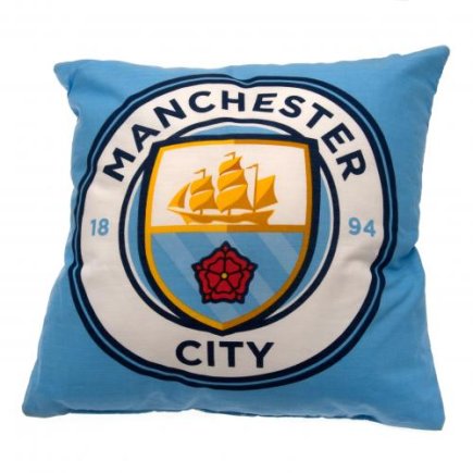 Подушка Manchester City F.C. Cushion (Манчестер Сити) цвет: голубой