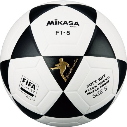 Мяч футбольный Mikasa FT-5 FIFA размер 5 (официальная гарантия)