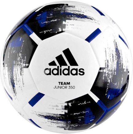 Мяч футбольный Adidas Team Junior 350 CZ9573-5 размер 5 цвет: белый/мультиколор (официальная гарантия)