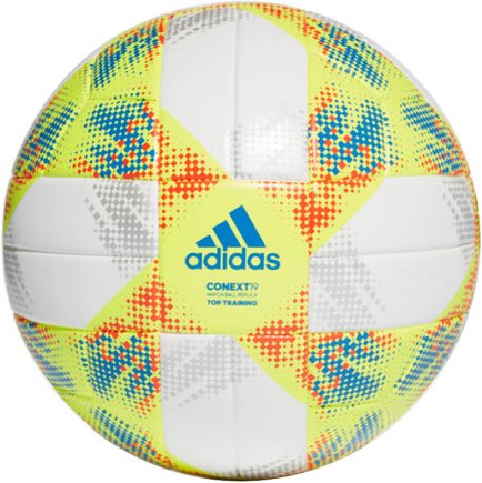 Мяч футбольный Adidas CONEXT19 TTRN DN8637-4 размер 4 цвет: мультиколор (официальная гарантия)