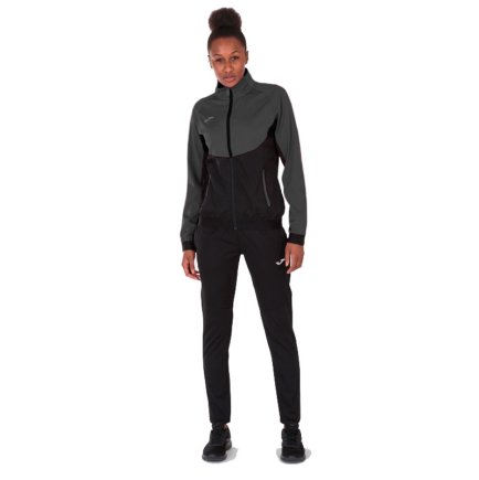 Спортивный костюм Joma ESSENTIAL MICRO 900700.110 женский цвет: серый/черный