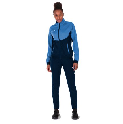 Спортивный костюм Joma ESSENTIAL MICRO 900700.307 женский цвет: синий/темно-синий