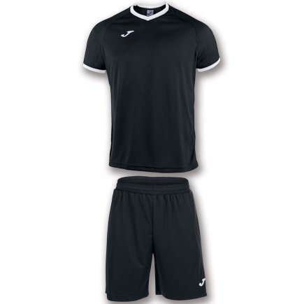 Футбольная форма Joma SET ACADEMY 101097.102 цвет: черный