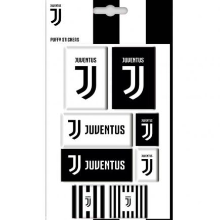 Набор объемных наклеек Juventus F.C. Bubble Sticker Set (8 шт.)