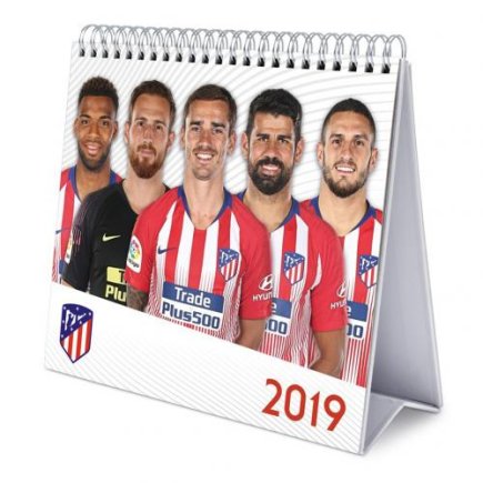Календар Атлетіко Мадрид Atletico Madrid F.C. 2019 г.