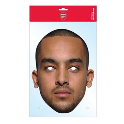 Маска картонна Arsenal F.C. Walcott (картонна маска Арсенал Тео Уолкотт)