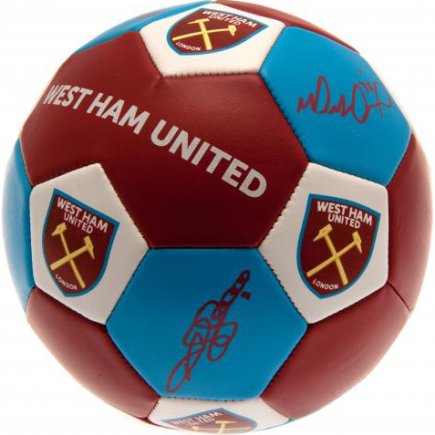 Мяч футбольный Вест Хэм Юнайтед West Ham United F.C. размер 3