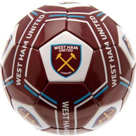 Мяч футбольный Вест Хэм Юнайтед West Ham United F.C. размер: 5