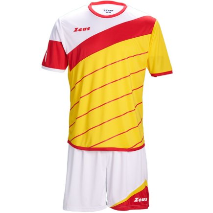Футбольна форма Zeus KIT LYBRA UOMO Z00238 колір: червоний/жовтий/білий