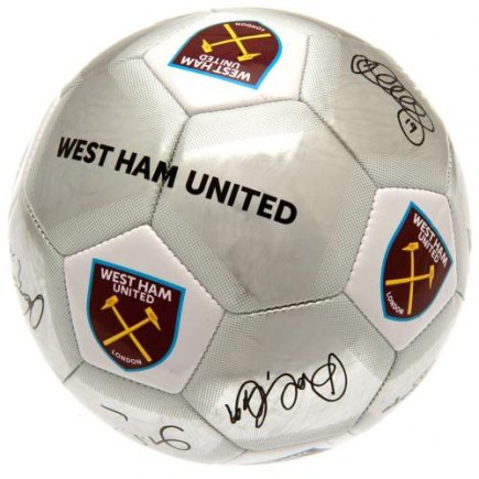 Мяч сувенирный Вест Хэм Юнайтед (West Ham United F.C.) размер 5