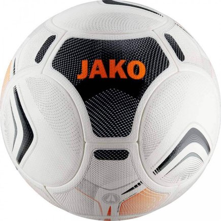 М'яч футбольний Jako Trainings ball Galaxy 2.0 Розмір 5 2332-18 колір: білий/чорний/помаранчевий