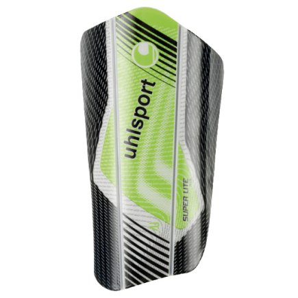 Щитки Uhlsport SUPER LITE PLUS 100679001 колір: чорний/зелений