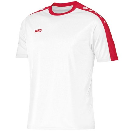 Футболка Jako Striker S/S 4206-10 цвет: белый/красный