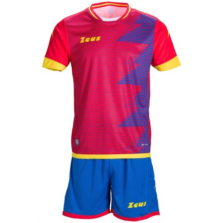 Футбольна форма Zeus KIT MUNDIAL Z01085 колір: червоний/синій