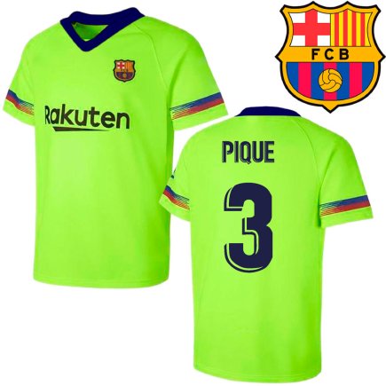 Футбольная форма Barcelona 3 Pique гостевая подростковая