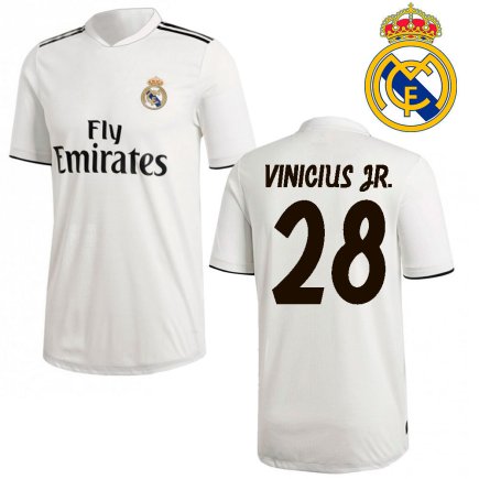 Футбольна форма REAL MADRID 28 Vinicius Jr. домашня підліткова