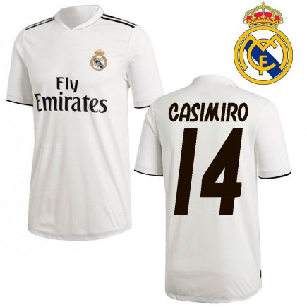 Футбольная форма REAL MADRID 14 Casimiro домашняя подростковая