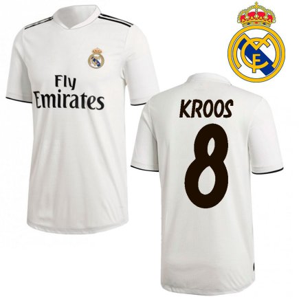 Футбольная форма REAL MADRID 8 Kroos домашняя подростковая