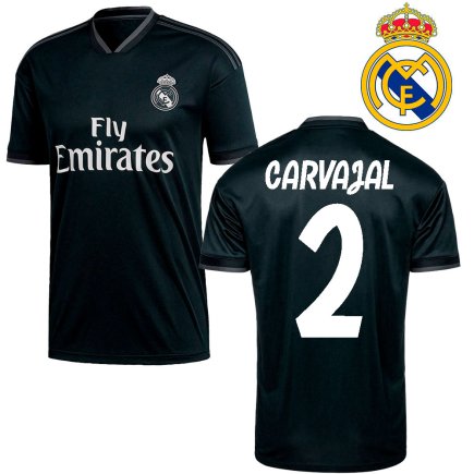 Футбольная форма REAL MADRID 2 Carvajal гостевая подростковая