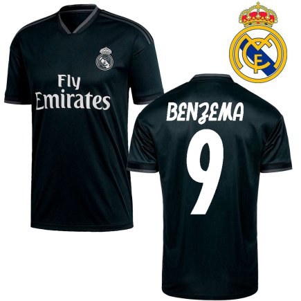Футбольна форма REAL MADRID 9 Benzema гостьова підліткова