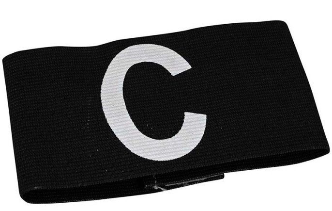 Капитанская повязка Select взрослый цвет: черный