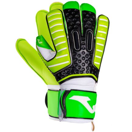 Вратарские перчатки Joma PORTERO PREMIER 19 400423.024 цвет: черный/зеленый