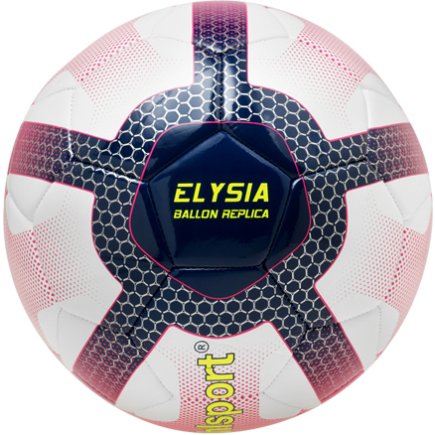 М'яч футбольний Uhlsport ELYSIA BALLON REPLICA 1001655012018 Розмір 3 дитячий колір: білий/синій/малиновий (офіційна гарантія)
