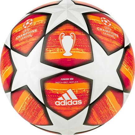 Мяч футбольный Adidas FINALE M J350 DN8681 размер 4 цвет: оранжевый/белый (официальная гарантия)