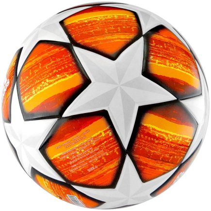 Мяч футбольный Adidas FINALE M J290 DN8682 размер 4 цвет: оранжевый/белый (официальная гарантия)