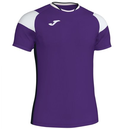 Футболка ігрова Joma CREW III 101269.552 колір: фіолетовий/білий/чорний