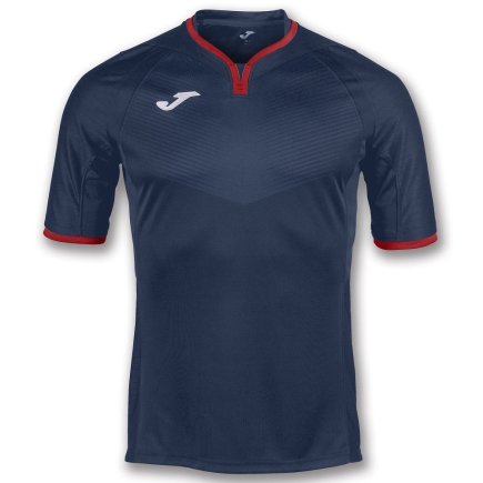 Футболка ігрова Joma MUNDIAL 101104.336 колір: темно-синій/червоний