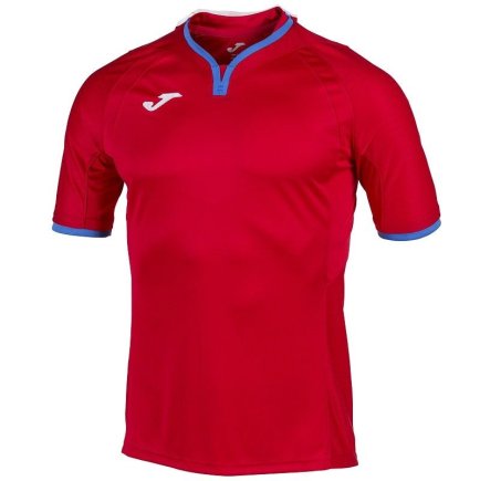 Футболка игровая Joma MUNDIAL 101104.607 цвет: красный/синий