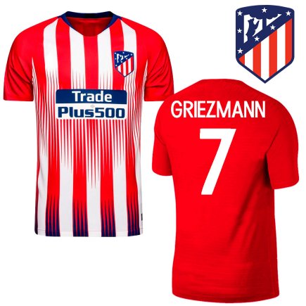 Футбольная форма Atletico Madrid 7 Griezmann домашняя подростковая