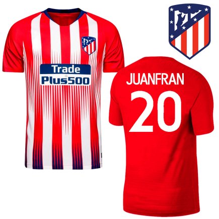 Футбольная форма Atletico Madrid 20 Juanfran домашняя подростковая