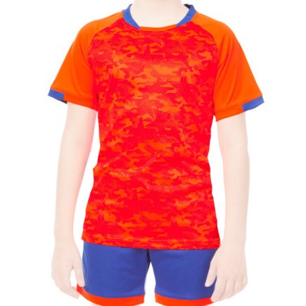 Футбольная форма подростковая цвет: оранжевый/синий