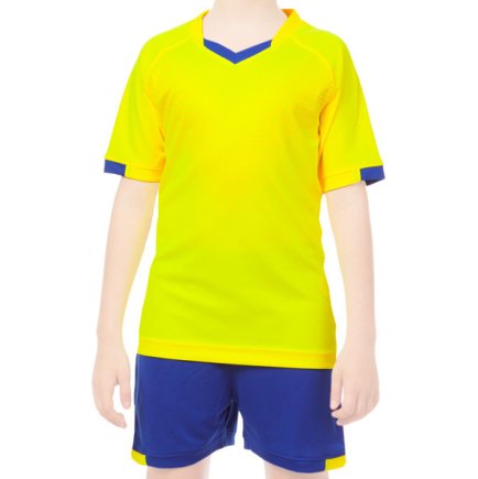 Футбольна форма підліткова колір: жовтий/синій